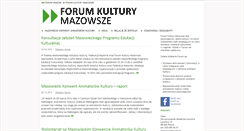 Desktop Screenshot of mazowieckie.forumkrakow.info